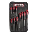 thumbnail image 1 of Juego De 10 Destornilladores Bimaterial Combinado Urrea 8600F, 1 of 2