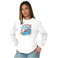 thumbnail image 3 of Smurfs Cartoon Hipster Sunglasses Unisex Plus Size Long Sleeve Tee Shirt Brisco Brands 2X, 3 of 5