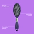 thumbnail image 3 of Conair Totally Smooth Cushion Brush, Detangling Hair Brush, 3 of 9