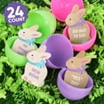 thumbnail image 5 of Big Dot of Happiness Spring Easter Egg Hunt Token Stuffers, 24 Count Bunny Shape Egg Filler Tokens with Fun Rewards for Kids, Reusable Easter Activity, Egg Hunt Supplies, 5 of 6