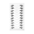 thumbnail image 1 of Unique Bargains 10 Pair Dense False Eyelashes for Makeup Black J13, 1 of 4