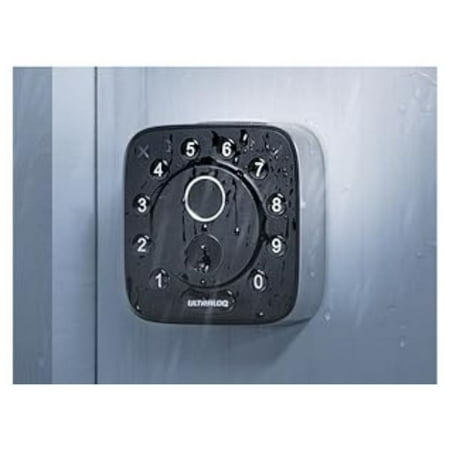 Ultraloq - Bolt Fingerprint WiFi Smart Lock (Apple Home) - Black
