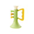 thumbnail image 2 of Soft Rubber Kids Trumpet Musical Toy,Auditory Development Breathing Exercise Tool,Food Grade Safe Material Easy Grip Play,Lightweight Portable Lanyard Musical Gift,Early Education Instrument for Kids, 2 of 6