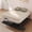 Khaki, variant on Uforic Inflatable Queen Air Mattress with Built-in Pump, Frame, Velvet Surface & Portable Storage Case, Gray & Black