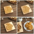 thumbnail image 4 of 3D Wooden Cookie Molds - Squirrel Shape, 10x10x2cm, Non-Stick, Easy Clean, for Baking/DIY Cookies, Chocolate, Gifts for Baking Lovers, 4 of 6