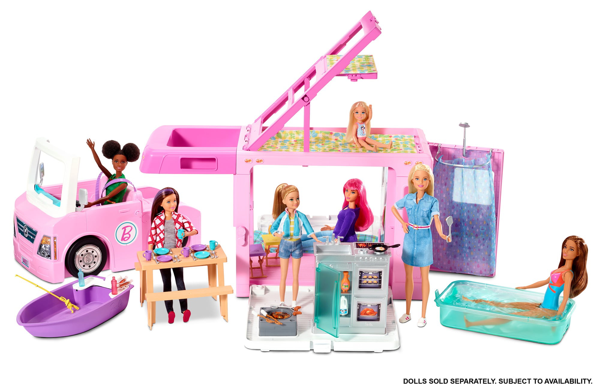 barbie camper van cheapest price