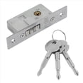 thumbnail image 2 of 3X Invisible / Cerradura de Puerta, Cerradura de Gancho para Puerta Corrediza, Cuerpo de Cerradura de Aleación, de Puerta de Vidrio, , Duradero, Herrajes para Puerta, 2 of 5