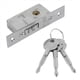 thumbnail image 2 of 3X Invisible / Cerradura de Puerta, Cerradura de Gancho para Puerta Corrediza, Cuerpo de Cerradura de Aleación, de Puerta de Vidrio, , Duradero, Herrajes para Puerta, 2 of 5