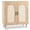 Log, variant on Rattan Buffet Cabinet with Storage, Single Door Accent Console Table for Entryway, Dining Room & Kitchen, Compact Sideboard with Adjustable Shelves, 35.2" Small Storage Cabinets（1PCS）