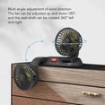 thumbnail image 1 of Giratorio Car Essentials, Doble Cabezal Ajustable, Doble Cabezal, Ventilador De Refrigeración Para Coche, Conector Para Encendedor De Cigarrillos, Circulador De Aire, 1 of 7