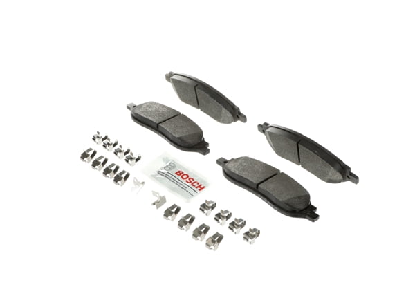 Bosch BE1068H Bosch Blue Semi-Metallic Brake Pads with Hardware