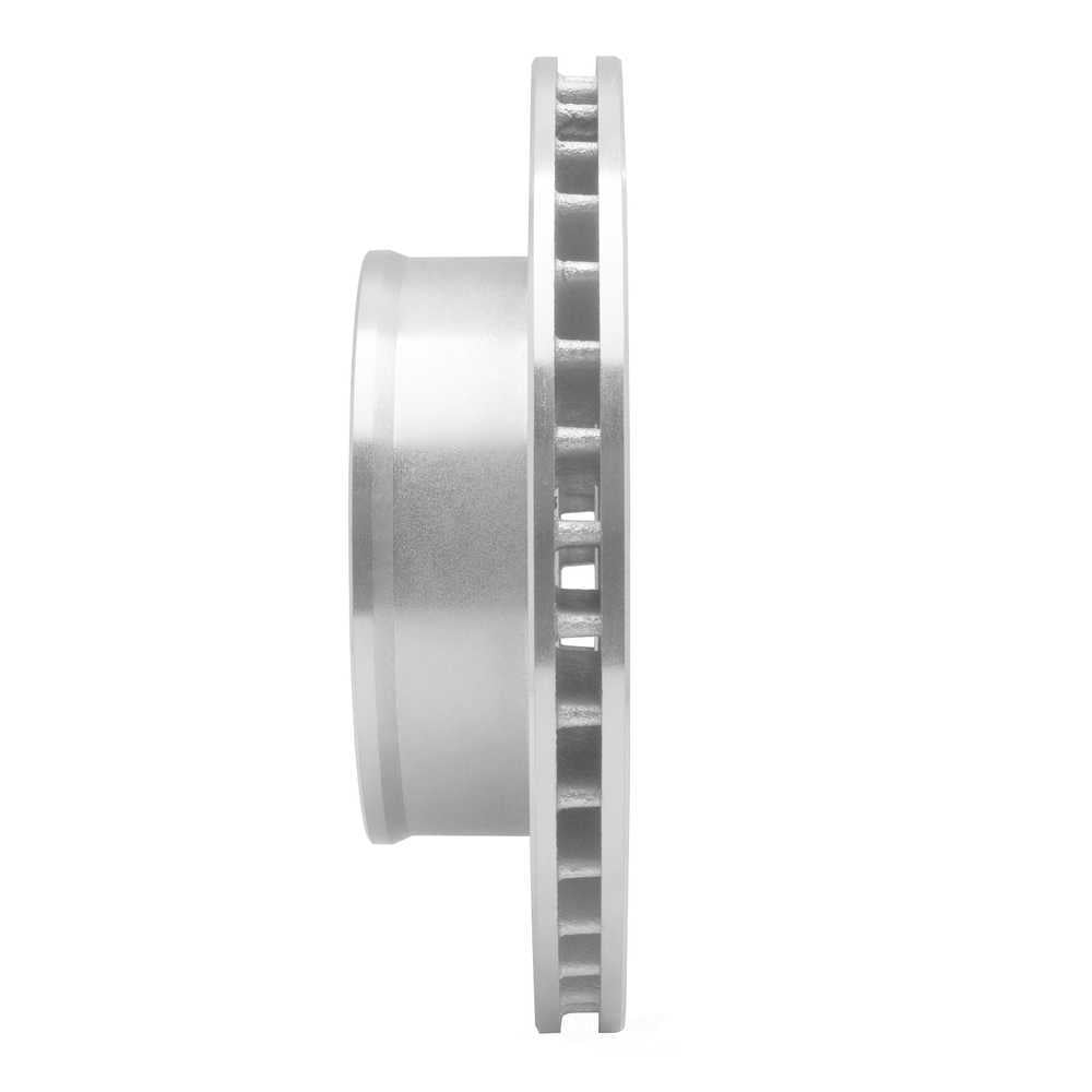 Dynamic Friction Company 631-80012R DFC Brake Rotor - Drilled And Slotted - Silver