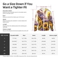 thumbnail image 5 of Lsque Daisy Sunflower Lazy Cat UPF 50+ Lightweight Sun Protection Men's Women's Long Sleeve Shirt, Hoodie Performance -Medium, 5 of 9