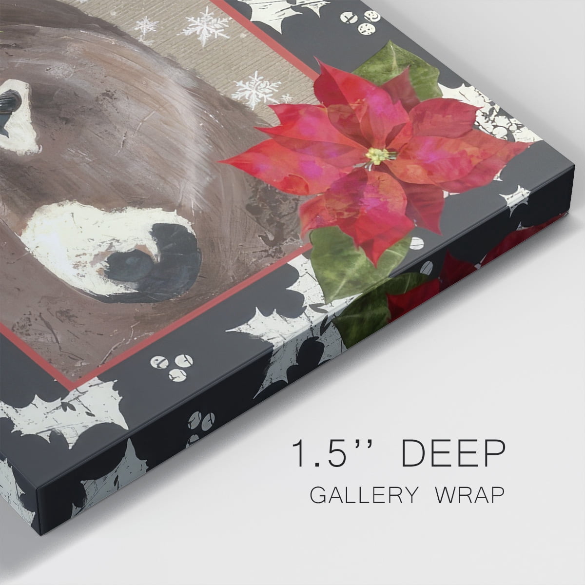 County Christmas Farm III- Gallery Wrapped Canvas