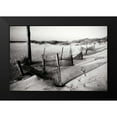 thumbnail image 2 of Hausenflock, Alan 18x13 Black Modern Framed Museum Art Print Titled - Dunes Fence I, 2 of 5