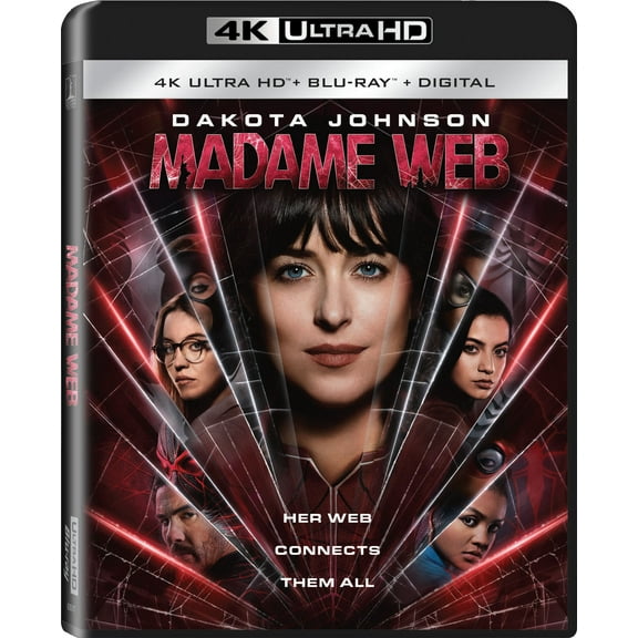 Madame Web (4K Ultra HD   Blu-Ray   Digital Copy)