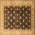 thumbnail image 1 of Ahgly Company Indoor Square Oriental Brown Traditional Area Rugs, 6' Square, 1 of 4