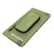 Swiss Tech Foldable Solar Panel, 30W, USB-A and USB-C, Phone Charger, Waterproof, Emergency Use, Panel Only