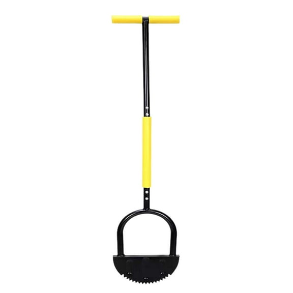 Zynic Trim Tool Half Moon Edging Machine With Handle Sawtooth Hand Edging Tool Step Edging Manual Cutting Edge Shovel Home & Garden