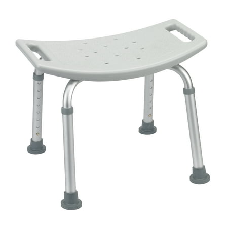 Drive Medical Bathroom Safety Shower Tub Bench Chair Gray