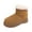 Brown, variant on YLYL Womens Platform Winter Boots Fur Fuzzy Warm Slip on Snow Ankle Boots