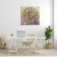 thumbnail image 2 of Stupell Abstract Bitcoin Logo Collage Beauty & Fashion Painting Gallery Wrapped Canvas Print Wall Art, 2 of 7