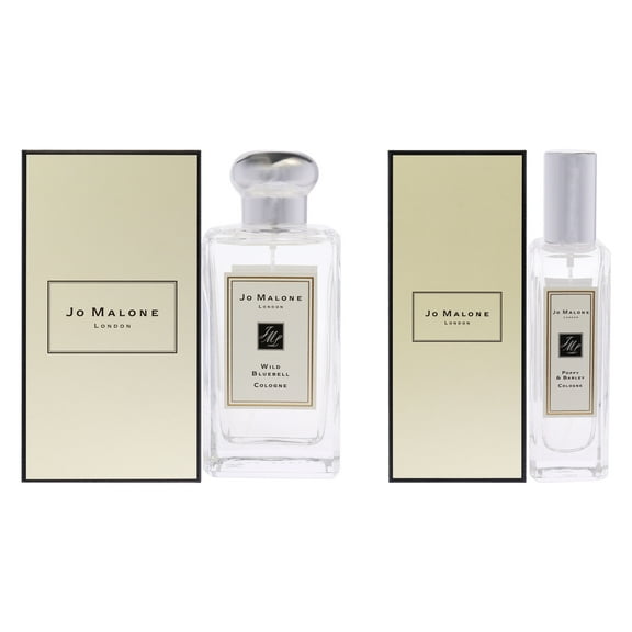 Jo Malone Wild Bluebell and Poppy and Barley 2 Pc Kit - 3.4oz Cologne Spray, 1oz Cologne Spray