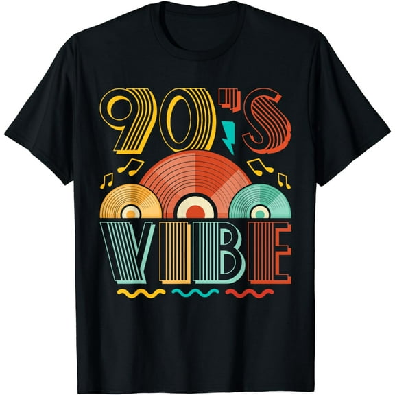 90s Vibe CD 90s Music 1990s Generation Retro Nineties T-Shirt