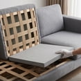 thumbnail image 6 of High Density Square Foam Sofa Cushion Insert, 19.69 × 19.69 in Firm Seat Support Pad, Cuttable Sponge Replacement to Fix Sagging Cushions for Sofas Chairs Indoor Lounges, 6 of 6