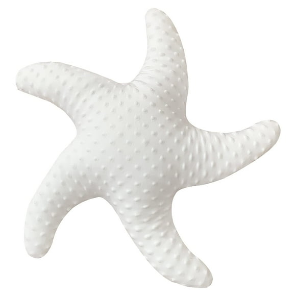 Almohada Marble Empire White Starfish 50 cm Coastal Decor