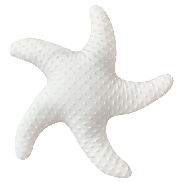 Almohada Marble Empire White Starfish 50 cm Coastal Decor