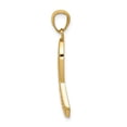 thumbnail image 2 of 14k Gold Polished Survivor Ribbon Pendant, 2 of 3
