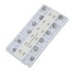 thumbnail image 5 of Coronas dentales de metal Ticfox 12 piezas acero inoxidable diseño elevado, 5 of 12