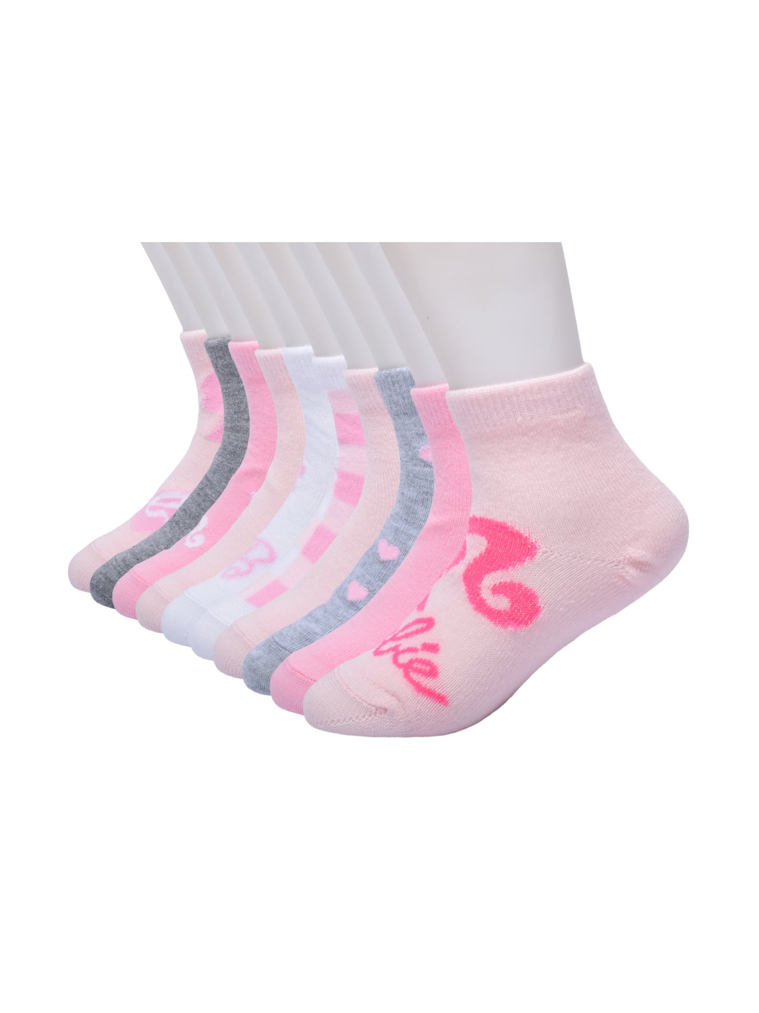 Character Toddler Ankle Socks, 10-pack, Sizes 12M- 5T