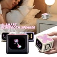 thumbnail image 2 of GJX Ai Smart Speaker with Voice Assistant Hifi Sound Led Touchscreen for Home Office and Outdoor Use,Wireless Bluetooth Speaker with Clear Audio and Easy Control for Music Calls, 2 of 7