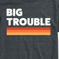 thumbnail image 3 of Instant Message - Trouble Big - Men's Short Sleeve Graphic T-Shirt, 3 of 6