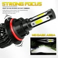 thumbnail image 5 of 4Pcs 9007+H11 LED Bulbs Combo 9004 High Low Beam H9 Fog Light Kit High Performance, 5 of 13