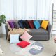 thumbnail image 2 of Juego de 2 de 12 × 20 pulgadas para decoración de dormitorio, coche, fundas de almohada azules, fundas de cojín para sofá, fundas de cojín de terciopelo holandés suave, decorativas, con patrón de ondas cuadradas, 30 × 50 cm (2 piezas, rosa) Sailing Electrónica, 2 of 3