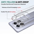 thumbnail image 5 of For Xiaomi Redmi Note 14 Pro 5G Clear Phone Case TPU Acrylic Shockproof Phone Back Cover - Clear, 5 of 5