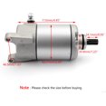 thumbnail image 2 of ATV Starter Motor for Yamaha 350 YFM35 YFM35F TFM35G, 2 of 10