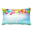 thumbnail image 1 of EREHome Celebration balloons confetti Pillow Case Pillow Cover Cushion Cover 20x30 Inch, 1 of 1