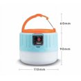 thumbnail image 5 of Bombillas solares LED recargables para uso en exteriores, lámparas de bajo consumo, luces opacas para camping, iluminación de puestos e iluminación de mercados nocturnos., 5 of 5