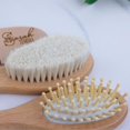 thumbnail image 2 of Baby Hair Brush Set Forever Personalized Wooden 3pcs, 2 of 6