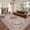 Red, variant on Pentantan 5'x7' Area Rugs, Washable Vintage Boho Rugs for Living Room, Retro Soft Indoor Carpet for Bedroom, Dining Room, Office, Black