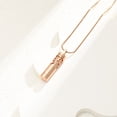 thumbnail image 5 of Hollow Cylinder Urn Necklace for Ashes Vial Cremation Jewelry for Women Men Memorial Keepsake Locket Necklace, 5 of 6