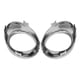 thumbnail image 1 of Right Front Fog Light Chrome Frame 62256-1MS2A for G25 G35 G37 10-13 Outside Molding Fog Lamp Trim Bezel Cover, 1 of 5