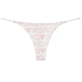 thumbnail image 1 of Aayomet Culotte Bikini en Coton pour Femmes (Or Rose, m), 1 of 4