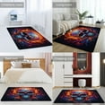 thumbnail image 3 of Halloween Colored Skull Carpet for Home Decoration Rugs for Bedroom Kids Room Living Room Bathroom Entrance Door Non-slip Comfort Mat, 3 of 8