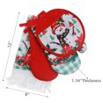 thumbnail image 3 of 4 Pc Kitchen Set (Snowman With Poinsettia), 3 of 3
