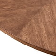 thumbnail image 5 of Better Homes & Gardens Wyatt Round Dining Table, Walnut Finish, 5 of 8